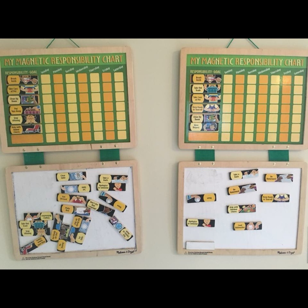 Melissa and Doug chore charts